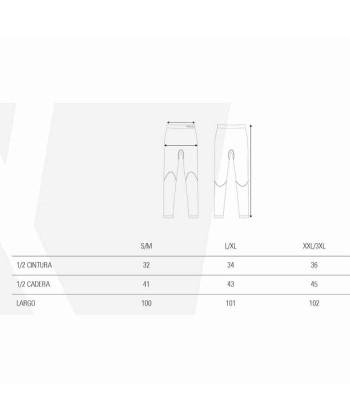 Pantalón térmico interior económico con tejido transpirable -Unisex-