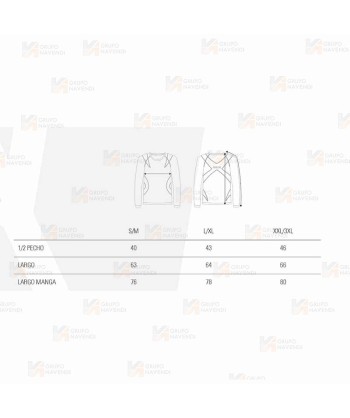 Camiseta térmica interior económica con tejido transpirable -Unisex