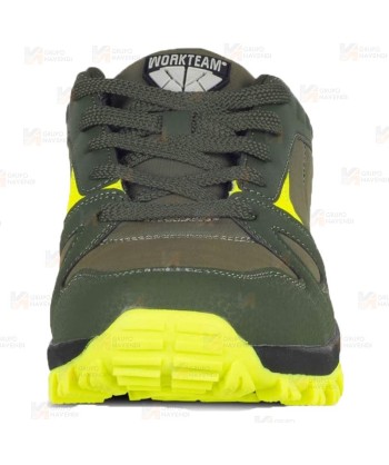 Zapatilla tipo trekking combinada y con cordones