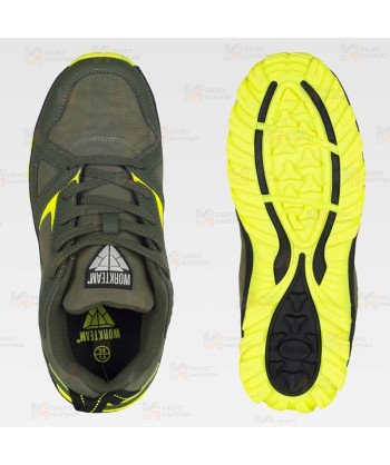 Zapatilla tipo trekking combinada y con cordones