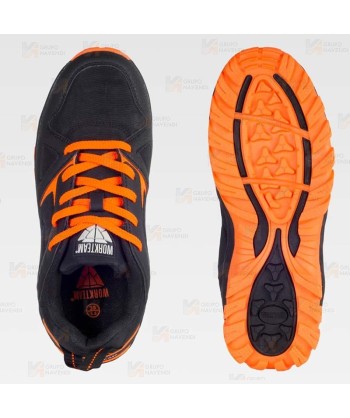 Zapatilla tipo trekking combinada y con cordones