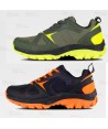 Zapatilla tipo trekking combinada y con cordones