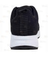 Zapatilla sanitaria de punto con cordones color negro