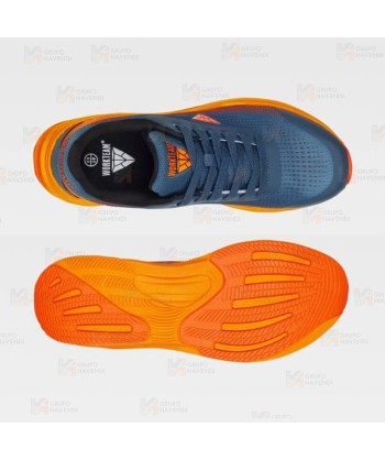 Calzado deportivo con cordones y suela antideslizante