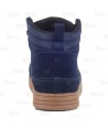 Zapatilla abotinada de serraje con cordones