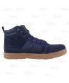 Zapatilla abotinada de serraje con cordones